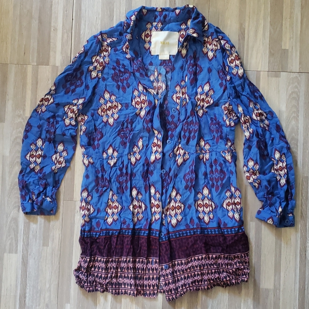 Boho Button Up Blouse